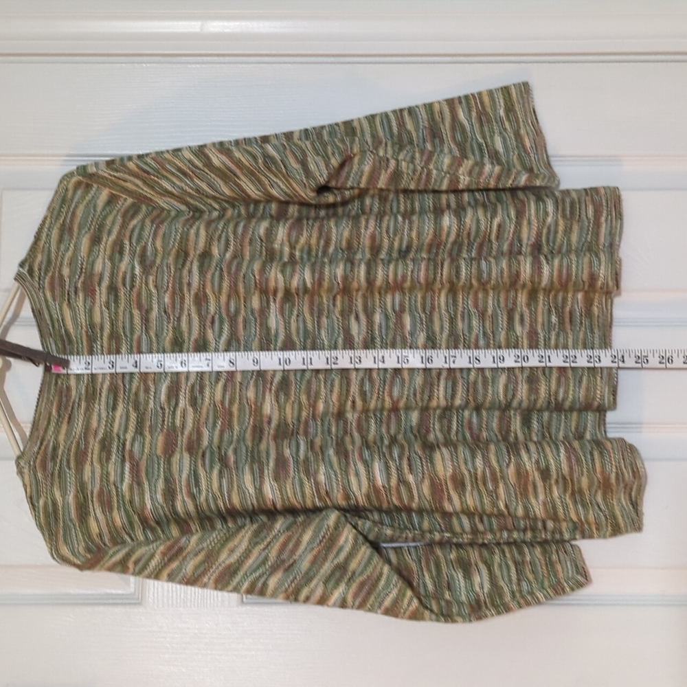 🔥Alfred Dunner sweater multi-green size xl - Picture 4 of 7